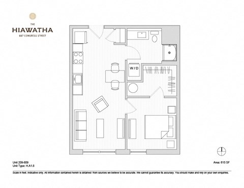 667 Congress Street Studio-2 Beds Apartment for Rent - Photo Gallery 18